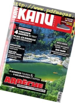 Kanu Magazin – Marz-April 2019