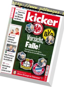 Kicker – 31 Januar 2019