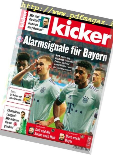 Kicker – 4 Februar 2019 Cover
