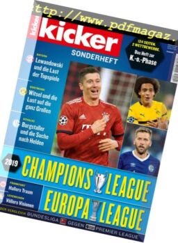 Kicker Sonderheft – Champions League 2019