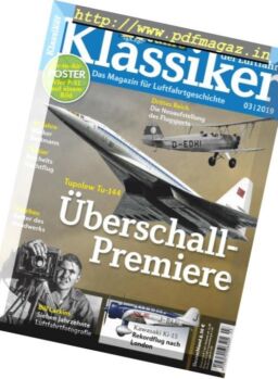 Klassiker der Luftfahrt – Nr3 2019