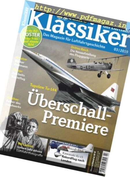 Klassiker der Luftfahrt – Nr3 2019 Cover