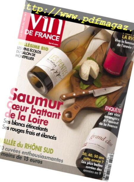 La Revue du Vin de France – fevrier 2019 Cover