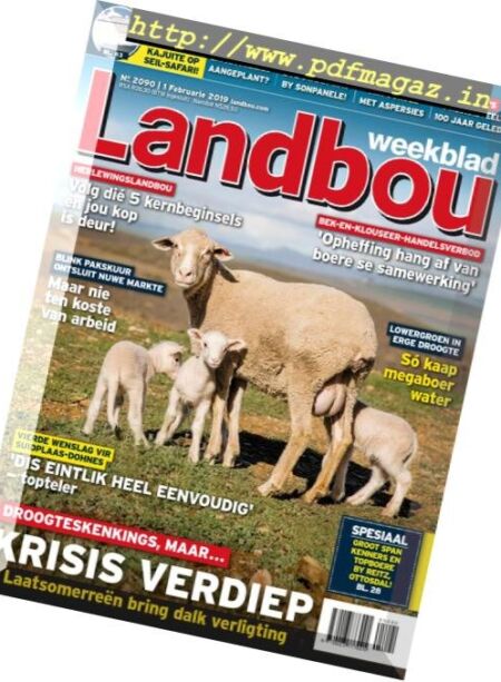 Landbouweekblad – 01 Februarie 2019 Cover