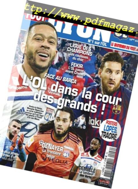 Le Foot Lyon – mars-avril 2019 Cover