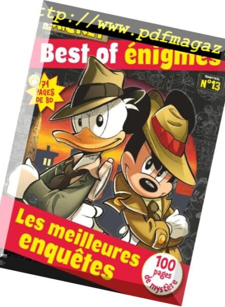 Le Journal de Mickey Best of – janvier 2019 Cover