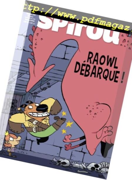 Le Journal de Spirou – 16 Janvier 2019 Cover