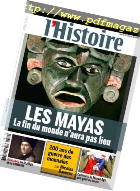 L’Histoire – Decembre 2012 Cover