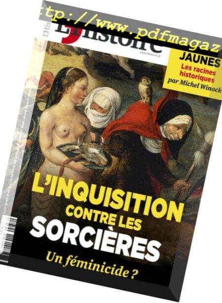 L’Histoire – Fevrier 2019 Cover