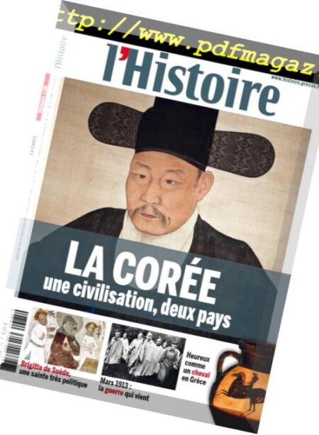 L’Histoire – Mars 2013 Cover