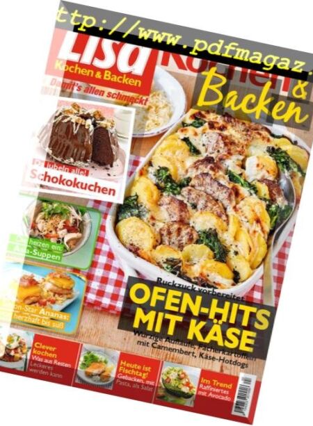 Lisa Kochen & Backen – Februar 2019 Cover