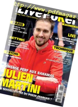 Live Poker – 31 janvier 2019