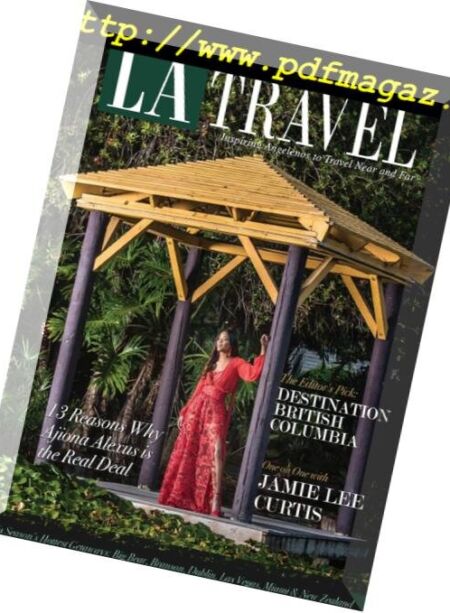 Los Angeles Travel – Winter 2019 Cover