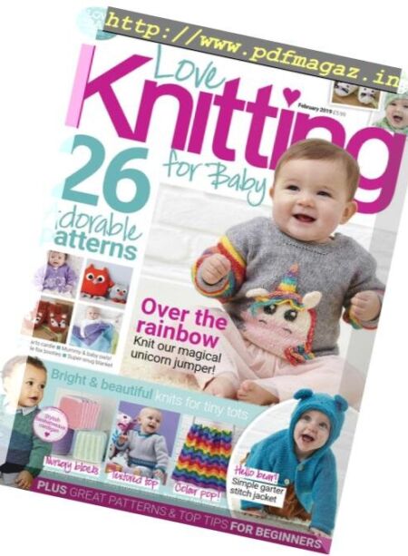 Love Knitting for Baby – February 2019 Cover