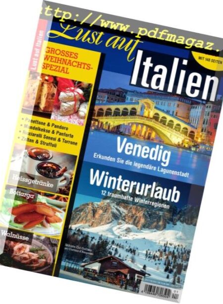 Lust auf Italien – Dezember 2018 Cover