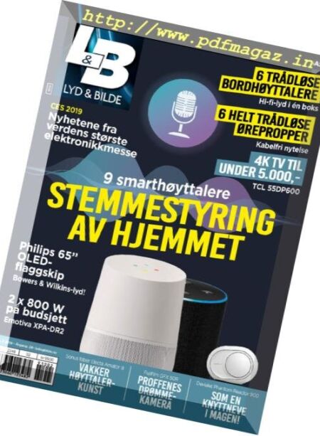 Lyd & Bilde – februar 2019 Cover