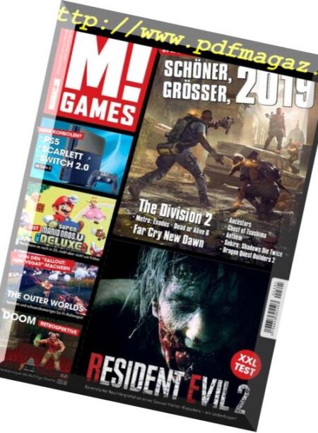 M! Games – Februar 2019 Cover