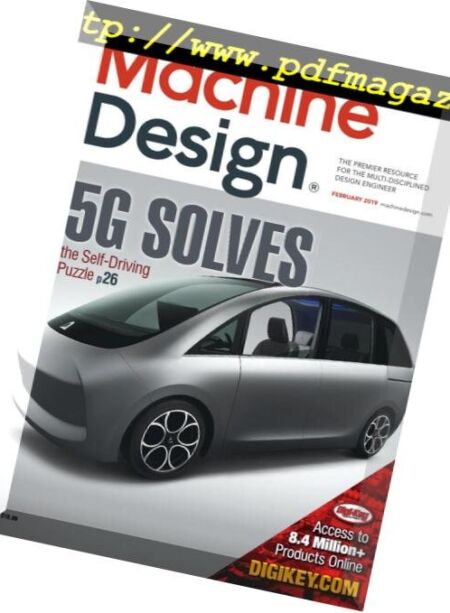 Machine Design – February 2019 Cover