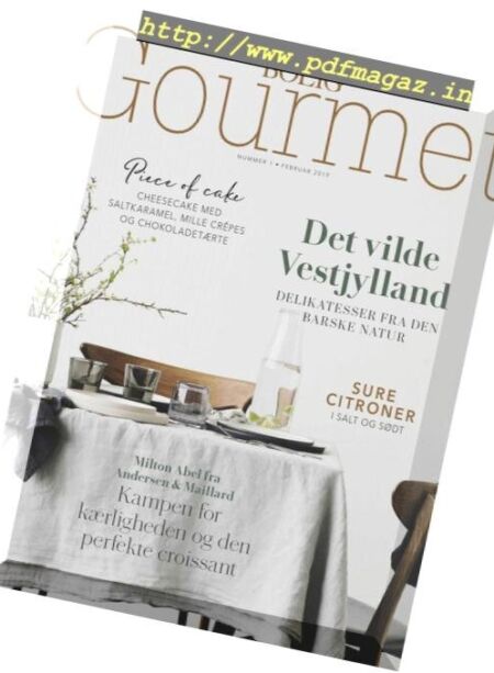 Mad & Bolig Gourmet – februar 2019 Cover