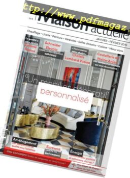 Maison Actuelle – janvier 2019