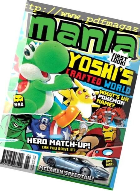 Mania – March 2019 Cover