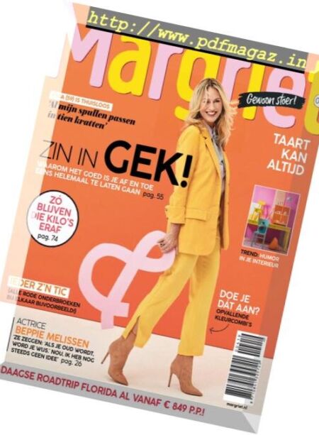 Margriet – januari 17, 2019 Cover