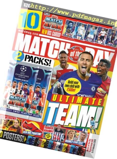 Match of the Day – 05 February 2019 Cover
