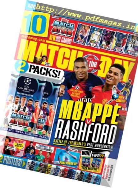 Match of the Day – 12 February 2019 Cover