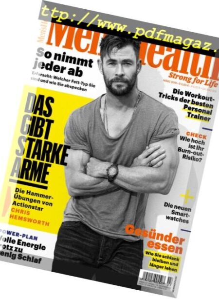 Men’s Health Germany – Februar 2019 Cover