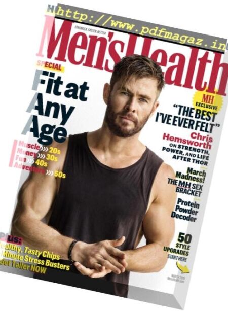 Men’s Health USA – March 2019 Cover