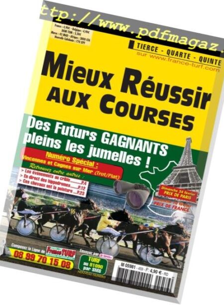 Mieux Reussir aux Courses – fevrier 2019 Cover