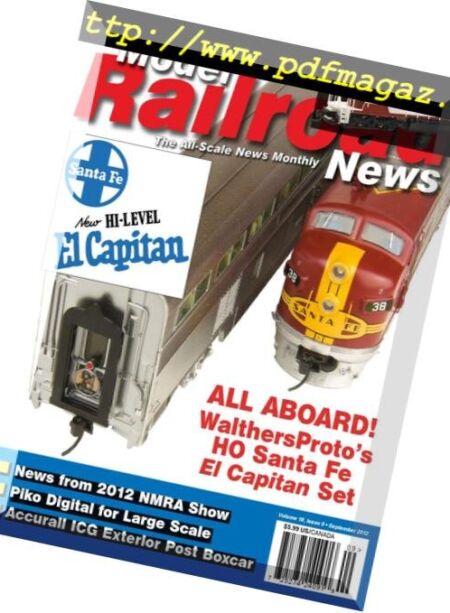 Model Railroad News – September 2012 Cover