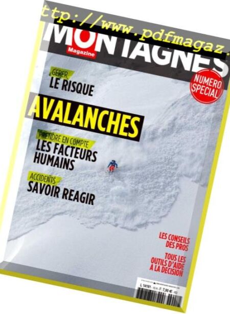 Montagnes Magazine – hiver 2019 Cover