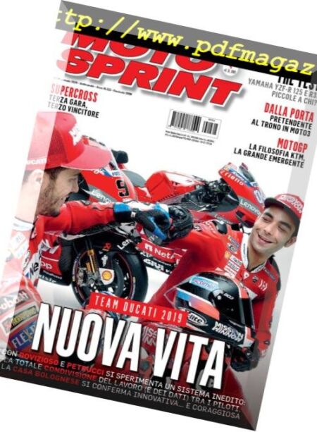 Moto Sprint – 22 Gennaio 2019 Cover