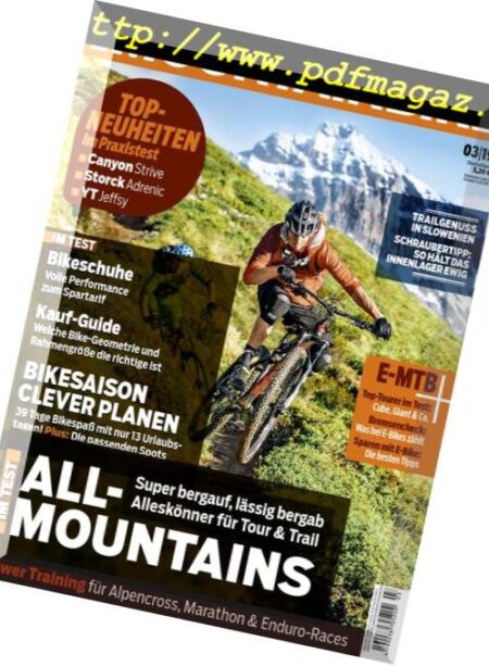 Mountainbike – Februar 2019 Cover