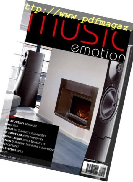 Music Emotion – Januari 2019 Cover