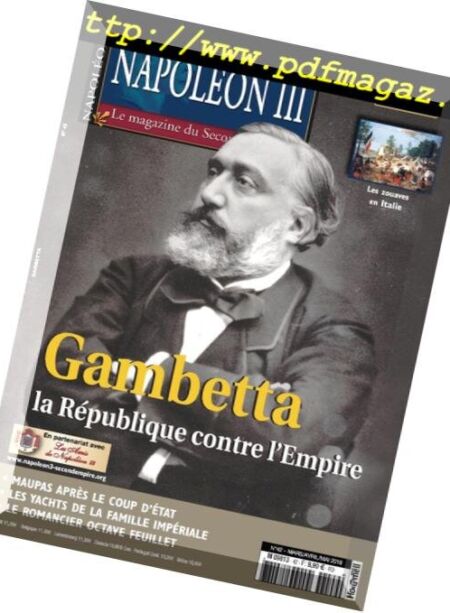 Napoleon III – mars 2018 Cover