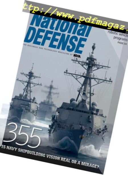 National Defense – April 2018 Cover