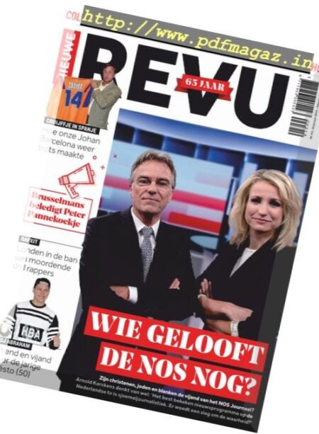 Nieuwe Revu – 16 januari 2019 Cover