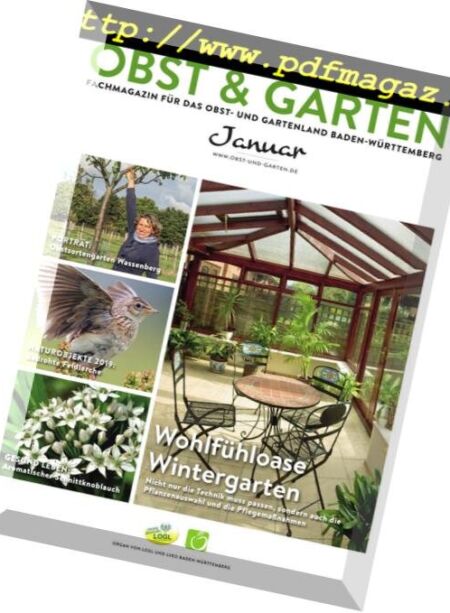 Obst & Garten – Januar 2019 Cover