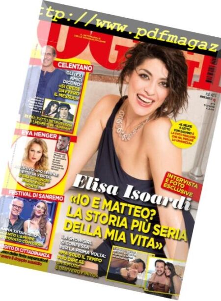 Oggi – 07 febbraio 2019 Cover