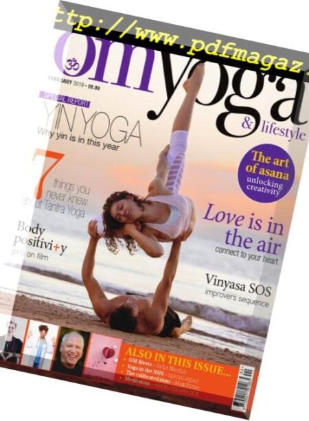 Om Yoga Magazine – February 2019 Cover