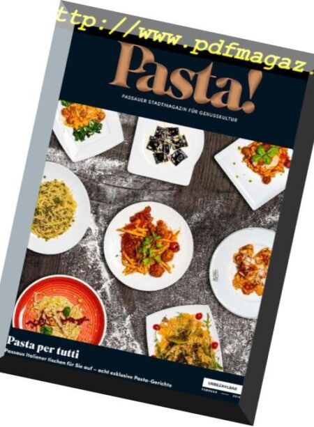 Pasta! – Februar 2019 Cover