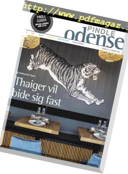 Pindle Odense – 12 februar 2019 Cover