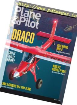 Plane & Pilot – March 2019
