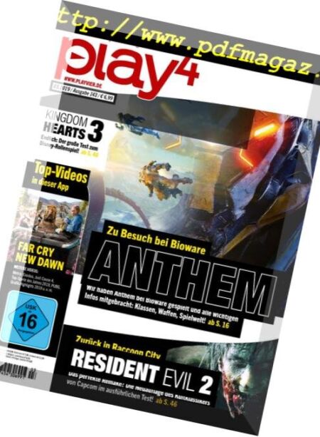 Play4 Germany – Marz 2019 Cover