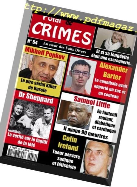 Polar & Crimes – janvier 2019 Cover