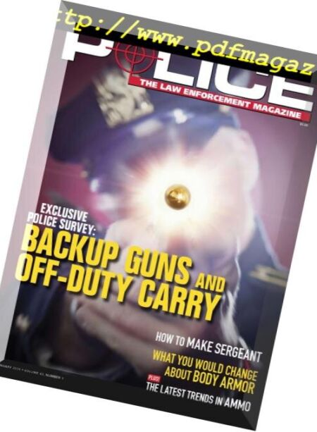 POLICE Magazine – January 2019 Cover