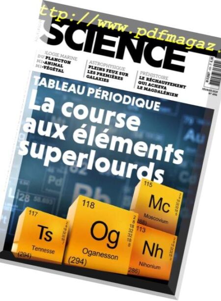 Pour la Science – fevrier 2019 Cover