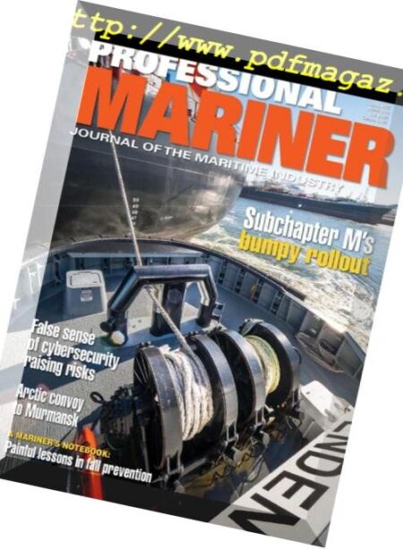 Professional Mariner – March 2019 Cover